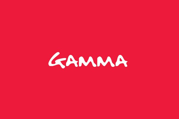 gamma services logo design